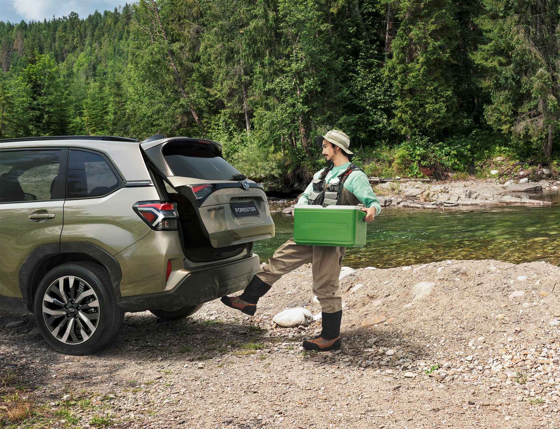 Forester exterieur kick sensor